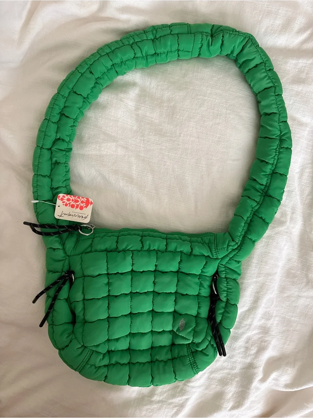 Free People Movement Quilted Baby Carryall Sling Bag in Green NWT - Picture 2 of 12